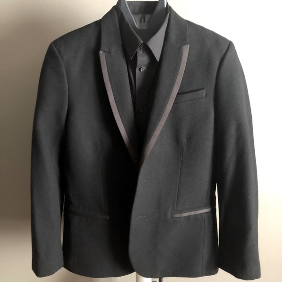 AMERICAN EAGLE OUTFITTERS MENS TUXEDO BLAZER - Picture 1 of 2